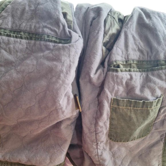 Guess Lined Jacket in Hunter Green Size Small - Picture 6 of 11